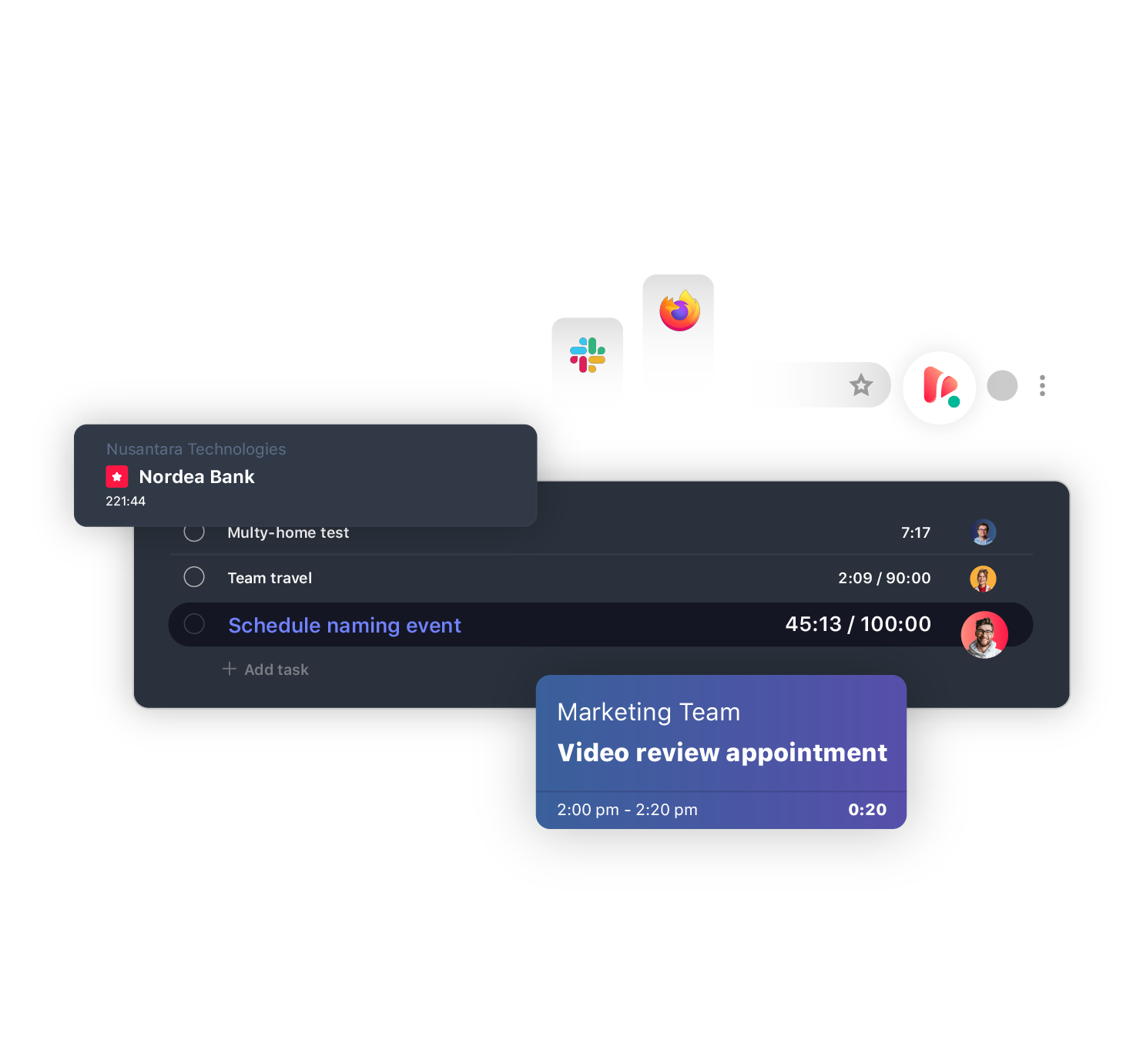 Time tracker Mac bureau